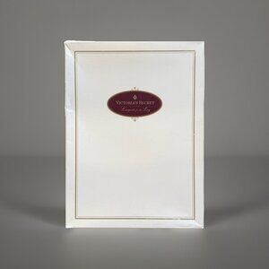 VTG VICTORIA'S SECRET Lingerie for Leg Sheer Stockings White Sz M Made In USA